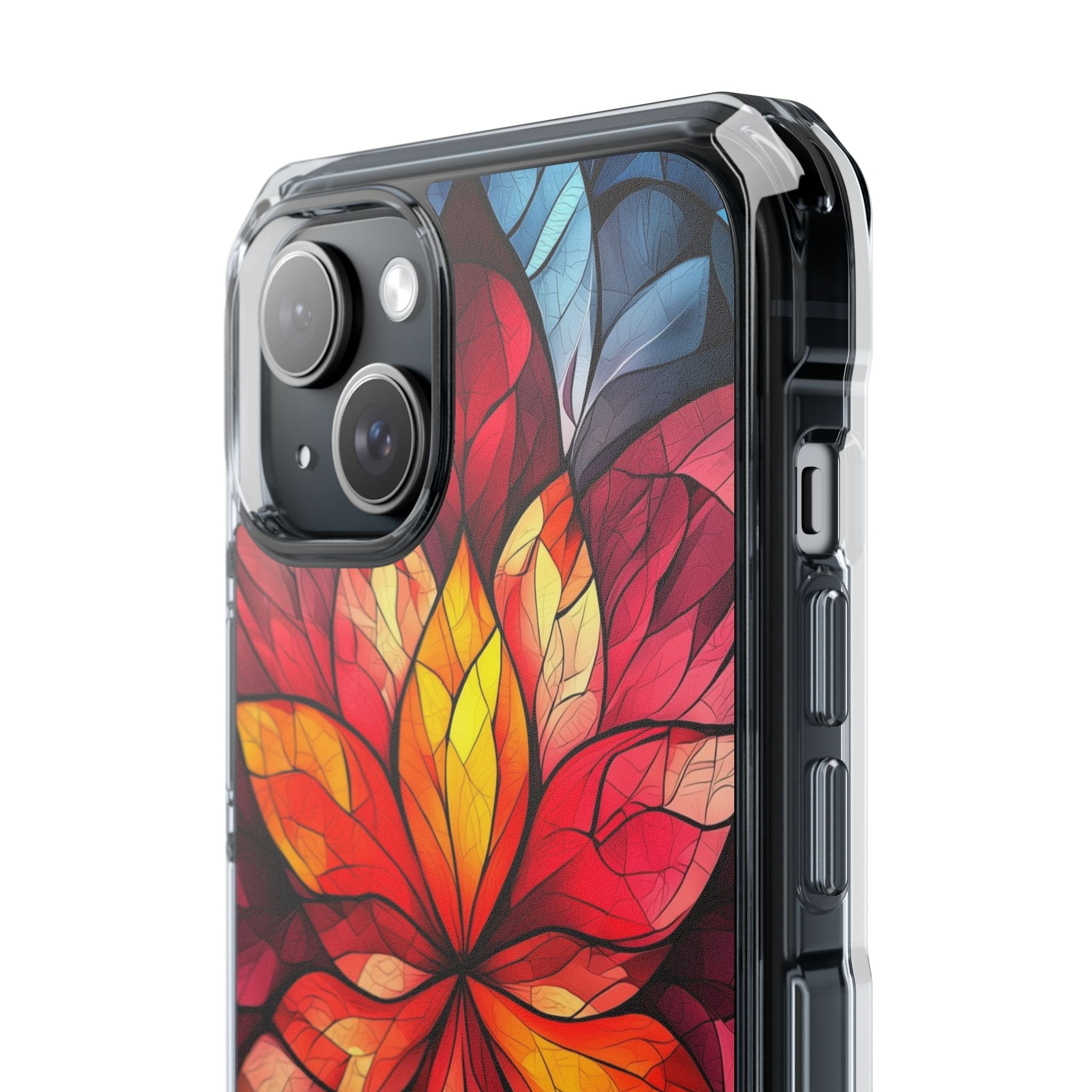 Flame Blossoms Glow iPhone Case - Impact