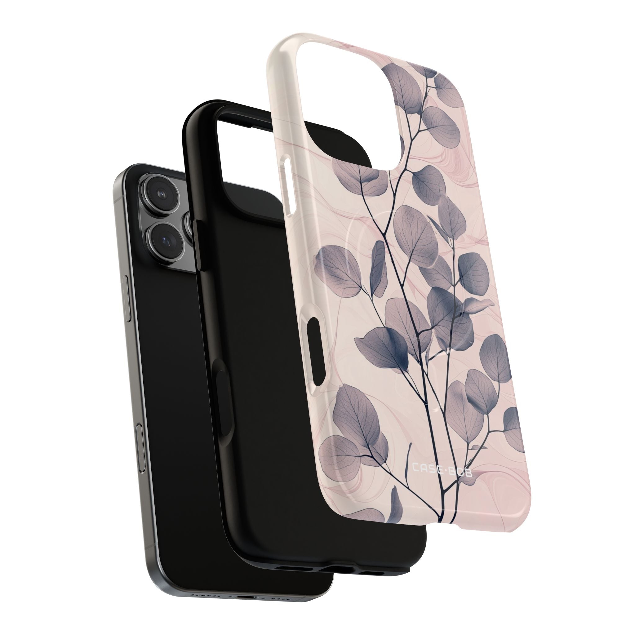 Veined Leaf Whisper iPhone 16 Pro Max Case - Tough+