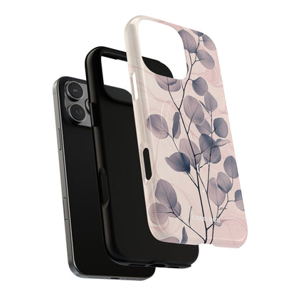 Veined Leaf Whisper iPhone 16 Pro Max Case - Tough+