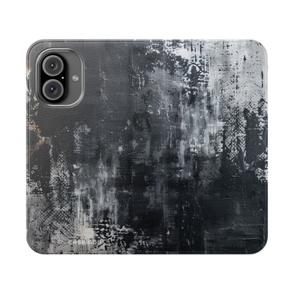 Midnight Brushstroke - iPhone 16  Case - Wallet