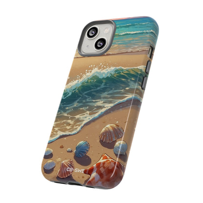 Seashells Kiss Shore - iPhone Case