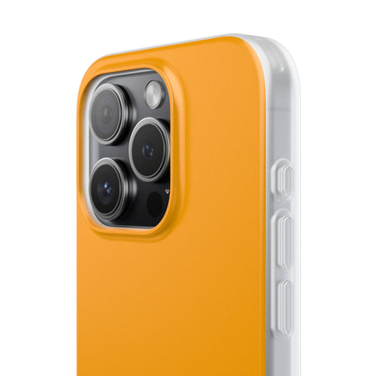 Orange iPhone 15 - Flexi Phone Case