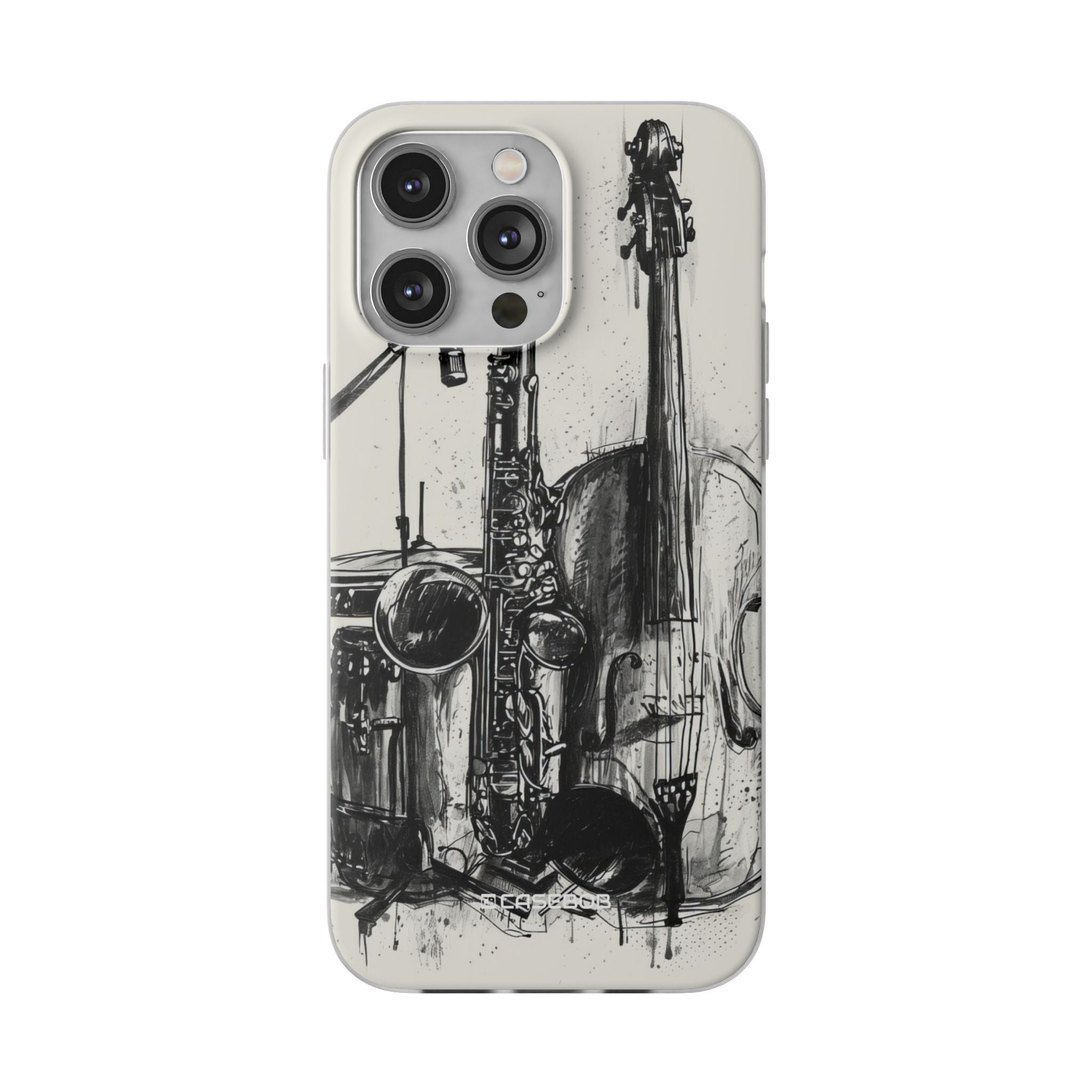 Jazz Ink Expressions | Flexible Phone Case for iPhone