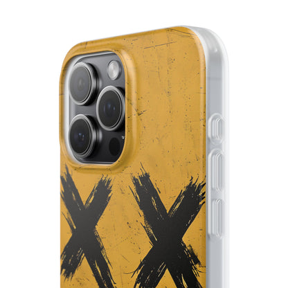 Jagged Smile Yellow iPhone 15 Pro Max Case - Soft