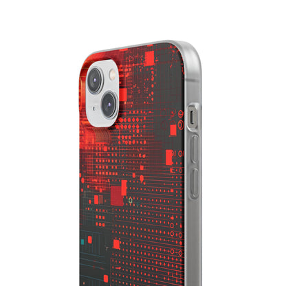 Gradient CyberFlux iPhone 14 - Flexi Phone Case