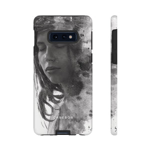 Portrait Lady Phone Case - Protective Phone Case