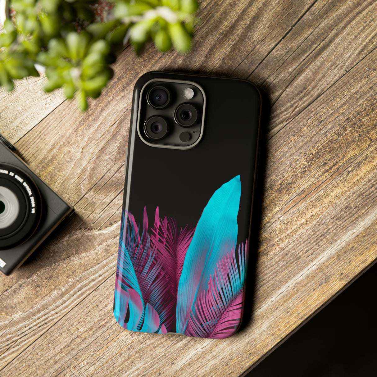 Neon Tropical - Protective Phone Case