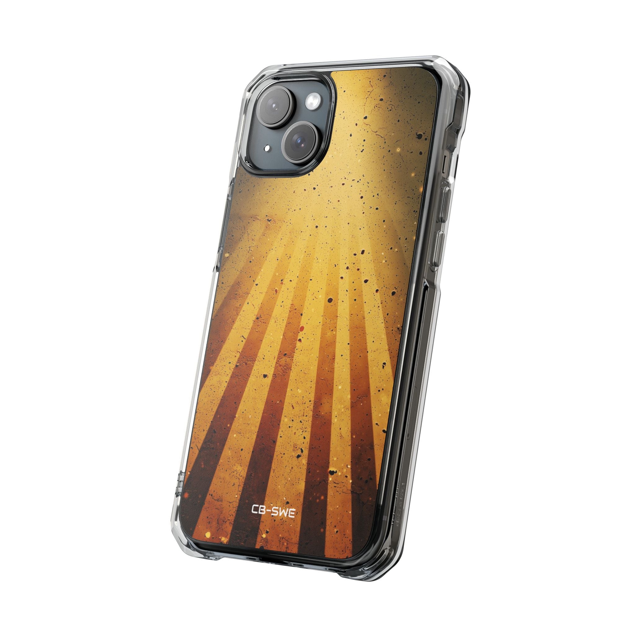 Golden Rays Emanate iPhone Case - Impact