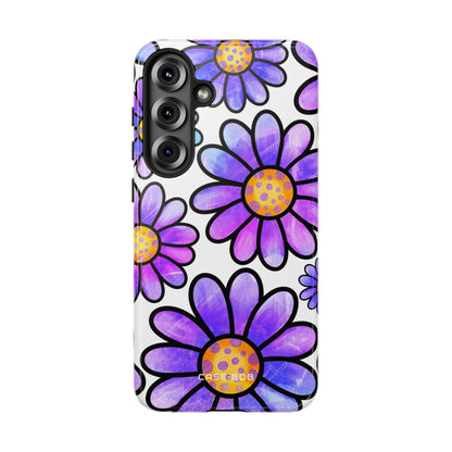 Polka Dot Blooms Samsung S25 Plus Case - Tough