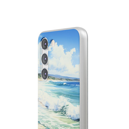 Foamy Wave Breeze Samsung S23 Case - Soft