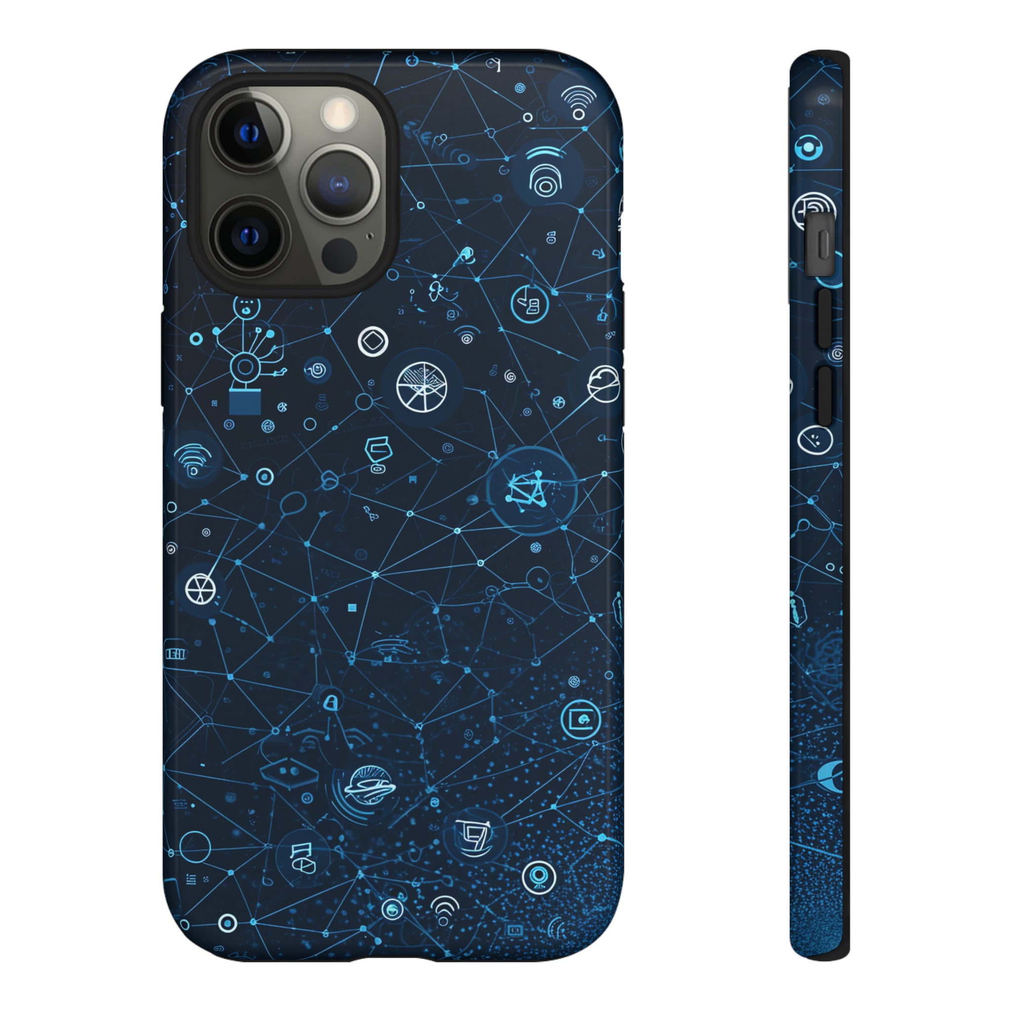 Link Spectrum: Connectivity Gradient - Protective Phone Case