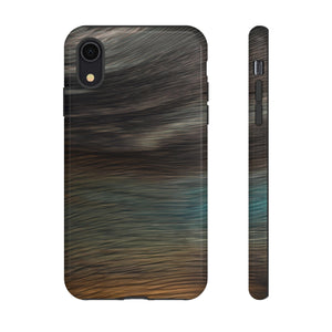 Brush Strokes Ink Art iPhone Case (Protective) iPhone XR Glossy Phone Case