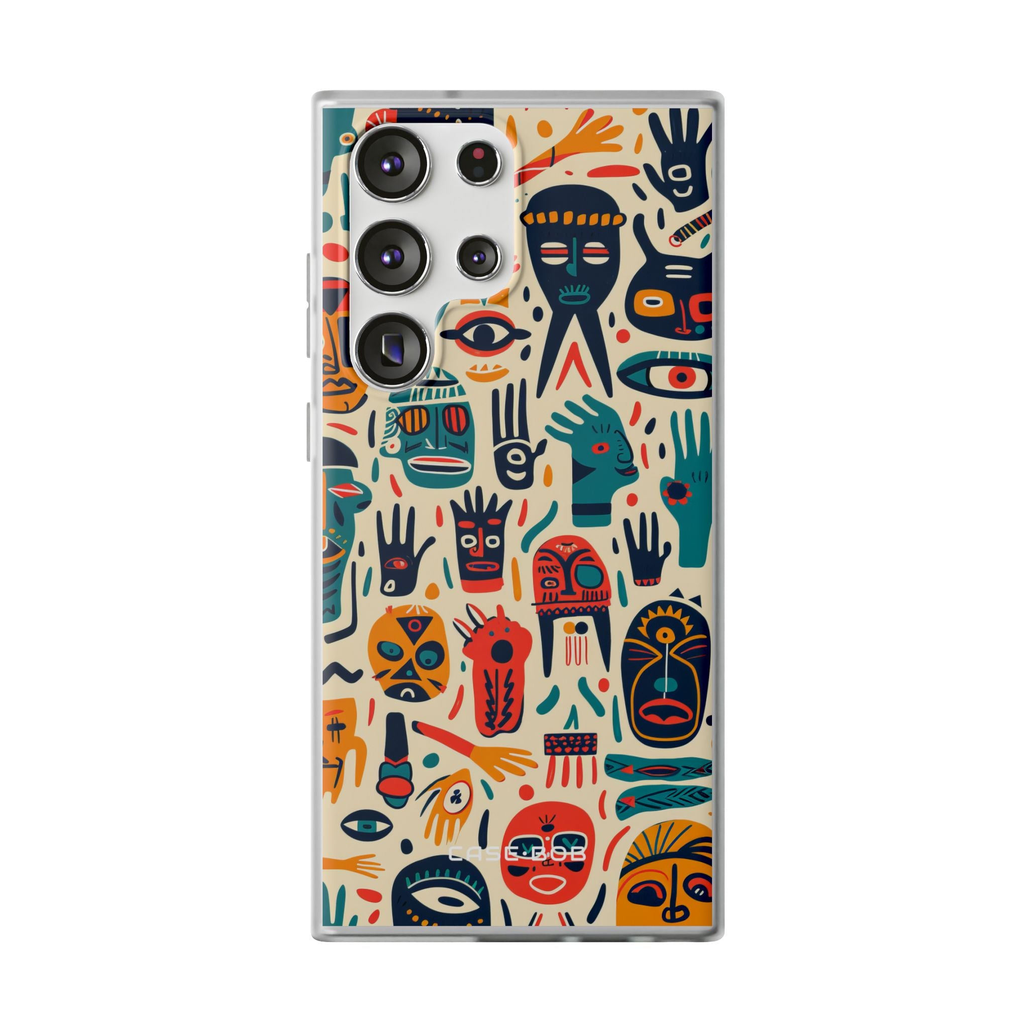 Vivid Faces Samsung S23 Ultra Case - Soft