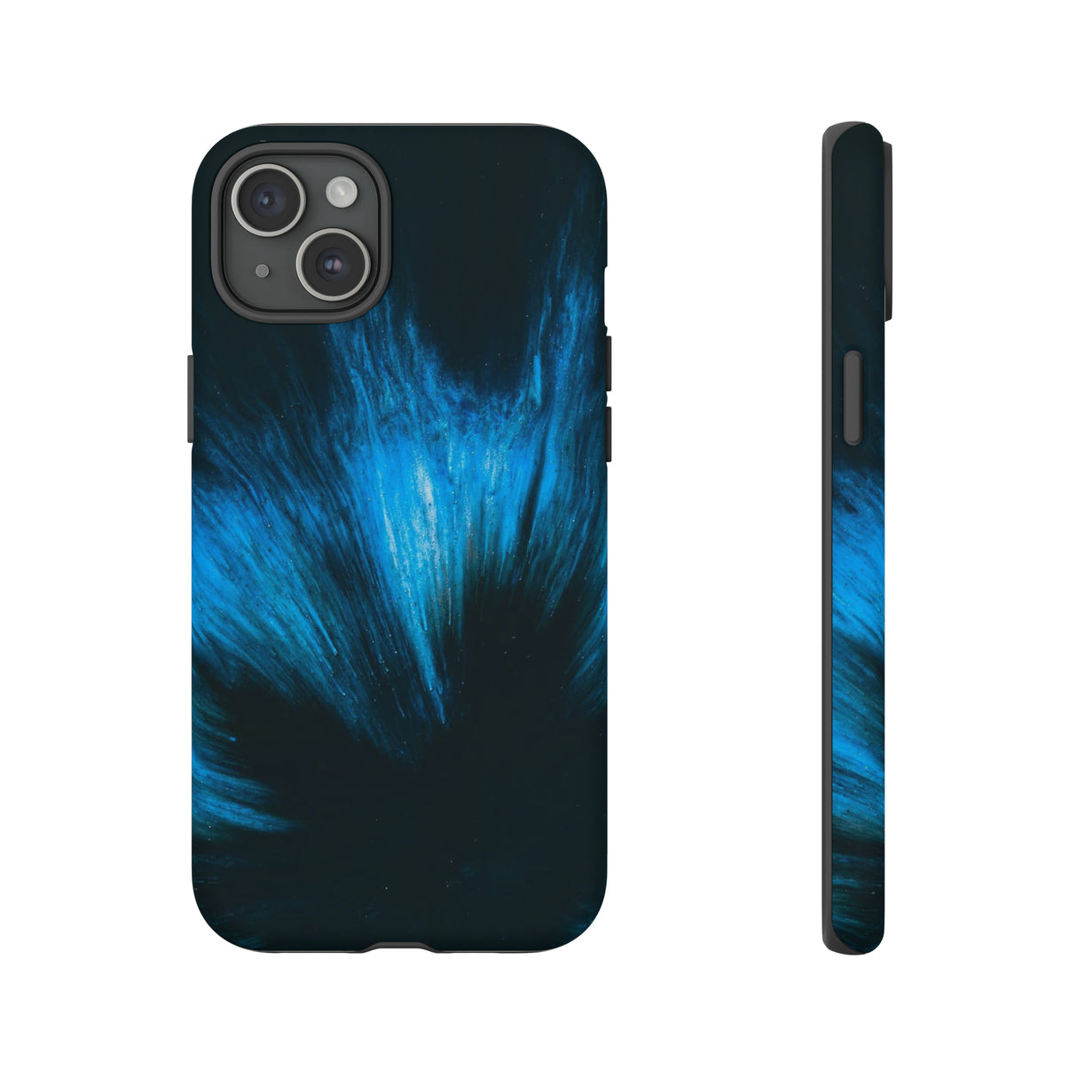 Midnight Shadow Ink Art - Protective Phone Case