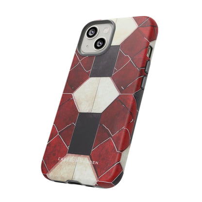 Gothic Hexagon Symmetry iPhone 14 - Tough Phone Case