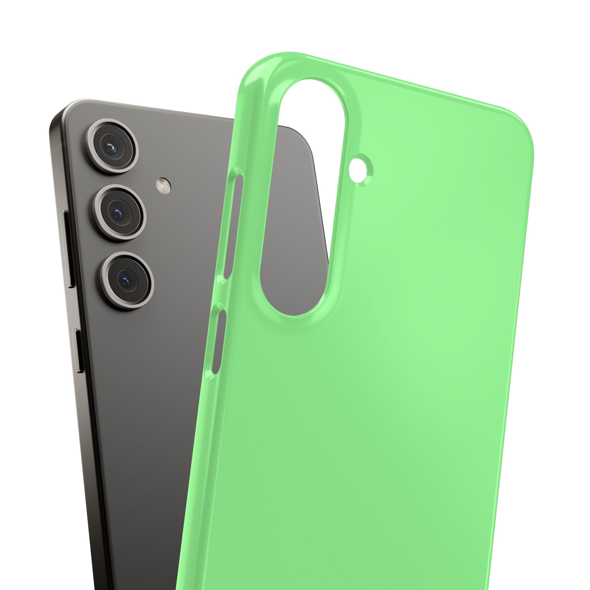 Pale Green Samsung S24 - Slim Phone Case