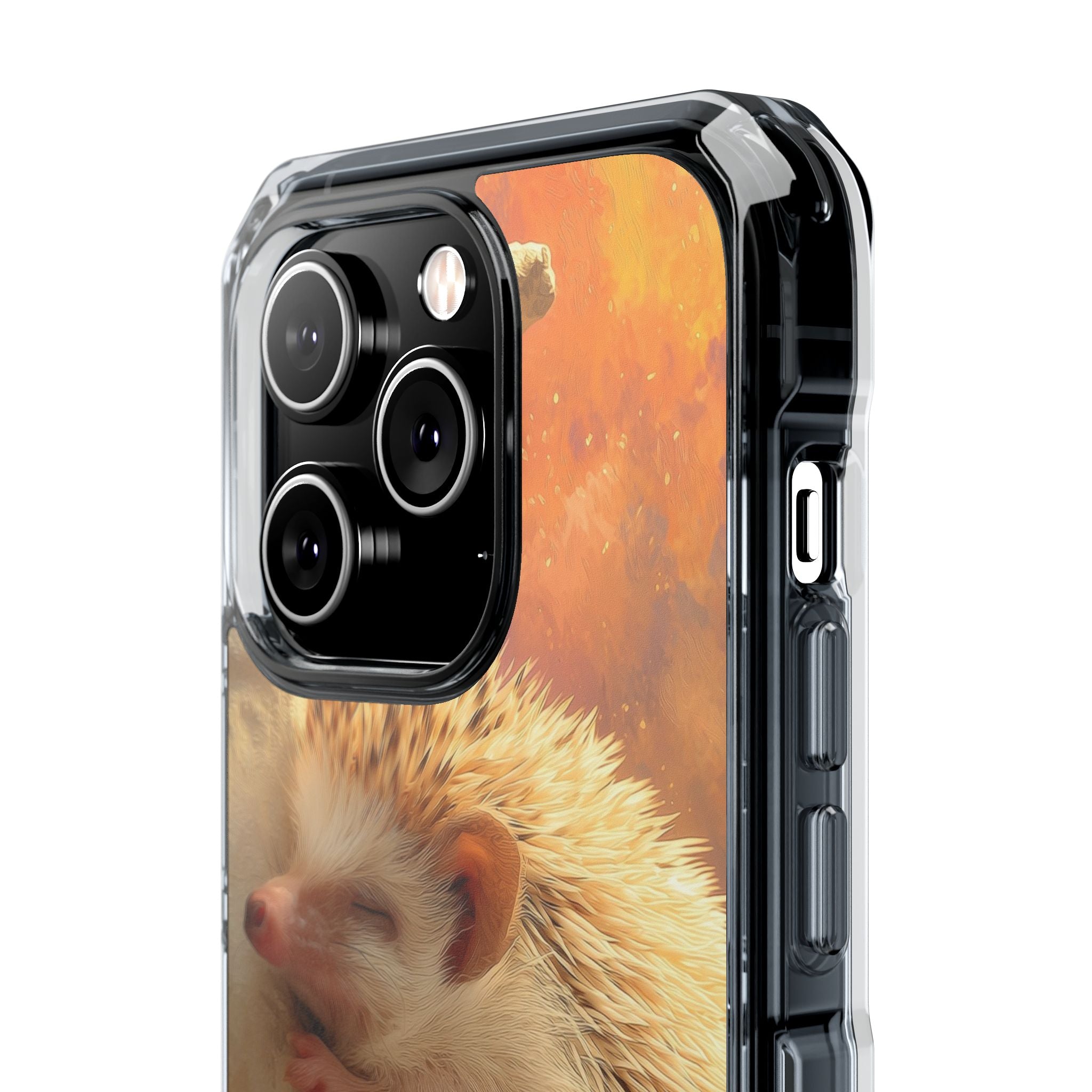 Hedgehog Rests Dreaming iPhone Case - Impact