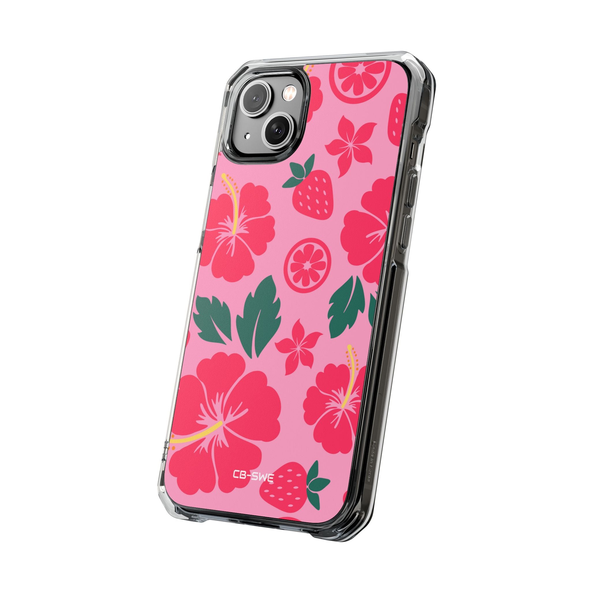 Tropical Hibiscus Harmony iPhone Case - Impact