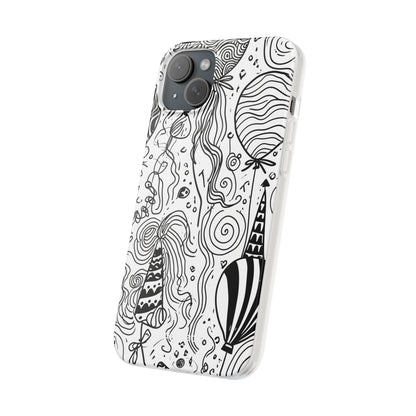 Whimsical Festivity | Flexible Phone Case for iPhone