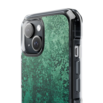 Verdant Forest Canopy iPhone 15 - Impact Clear+