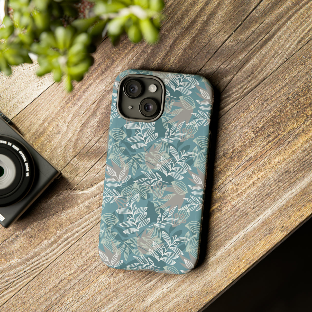 Leaf Mint - Protective Phone Case