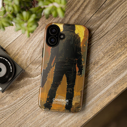 Crimson Fallout Horizon iPhone 16 - Tough