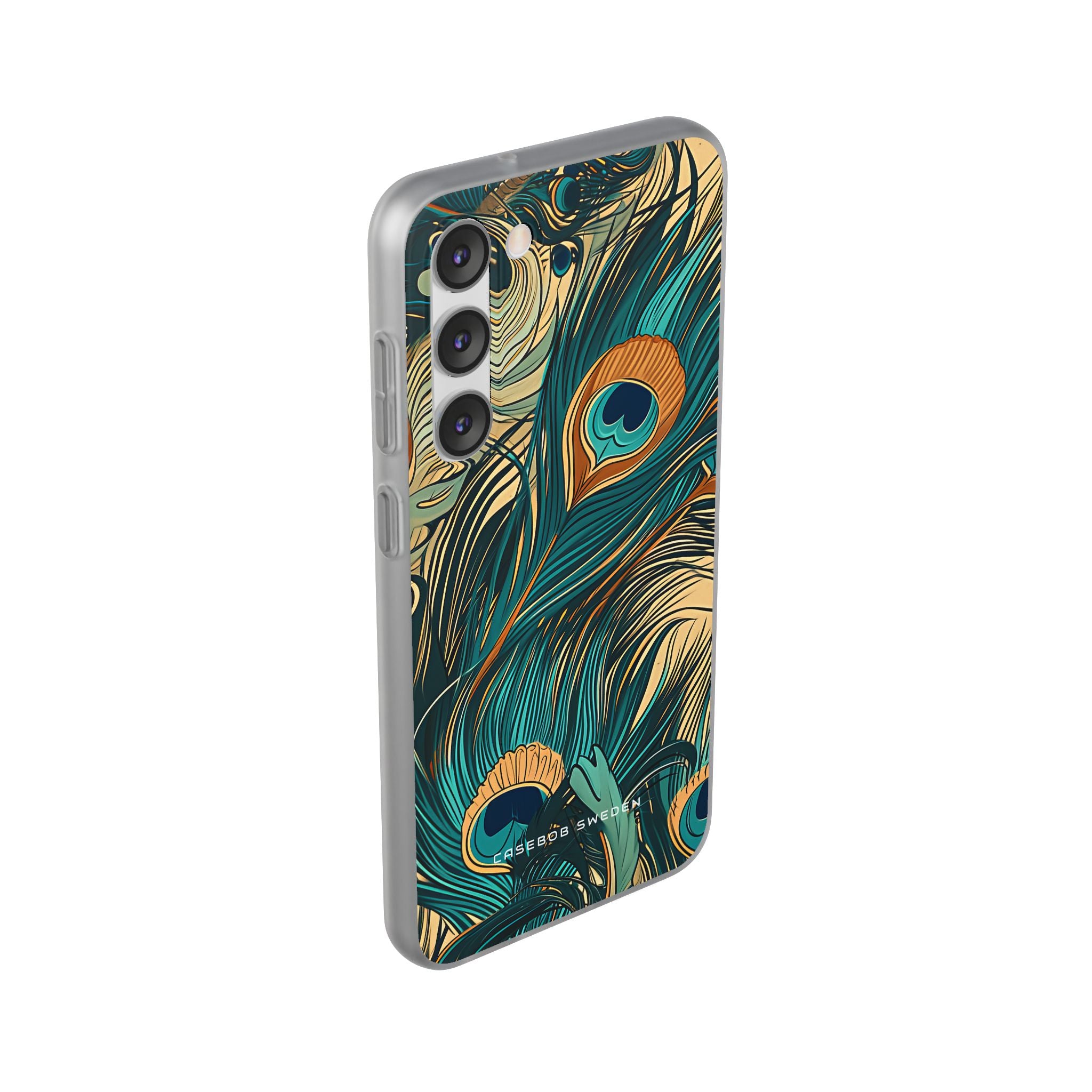 Art Nouveau Peacock Elegance Samsung S23 - Flexi Phone Case