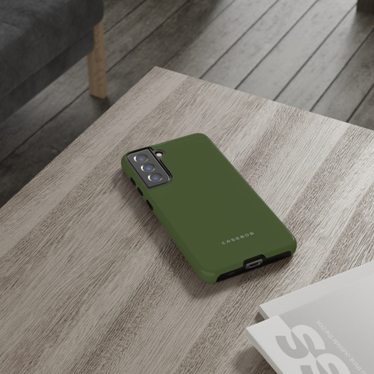 Dark Green Moss - Protective Phone Case