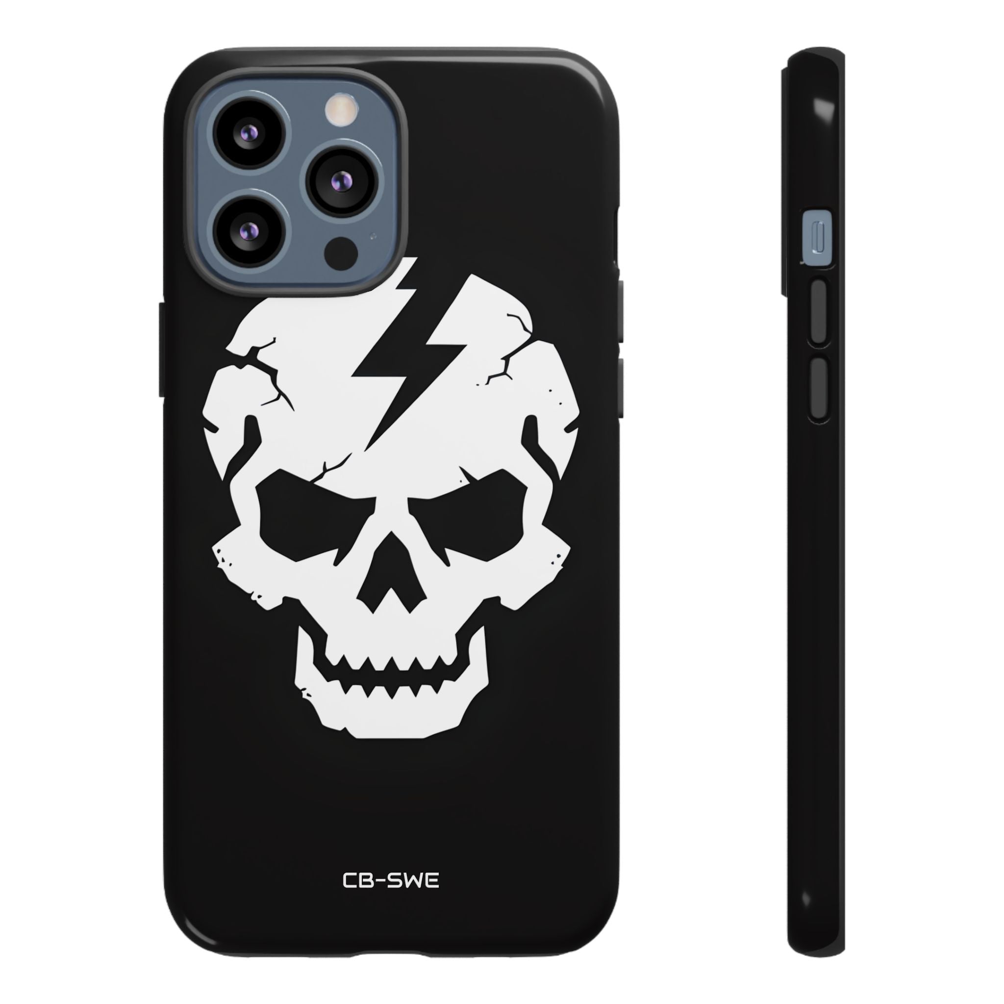 Cracked Skull Drama - iPhone Case