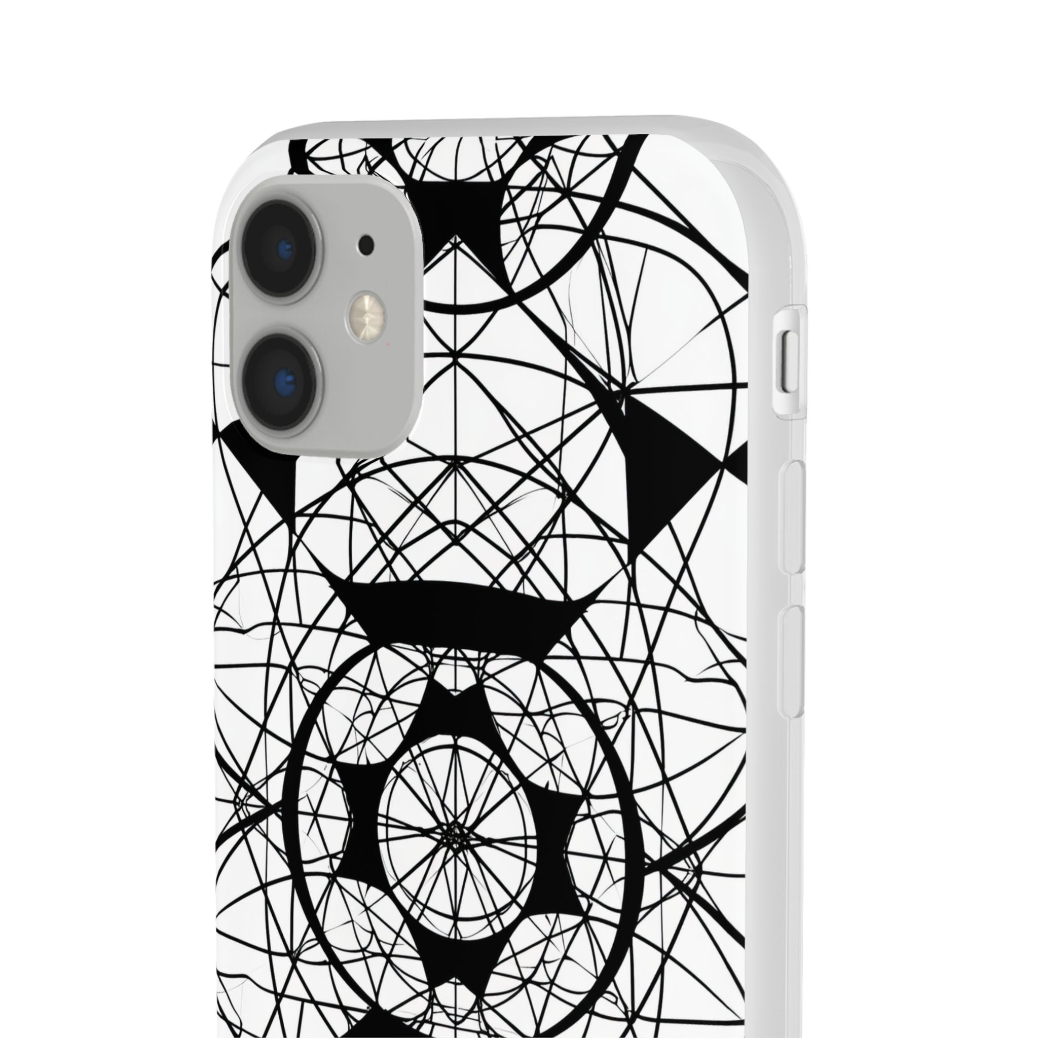 Geometric Hypnosis | Flexible Phone Case for iPhone