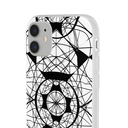 Geometric Hypnosis | Flexible Phone Case for iPhone