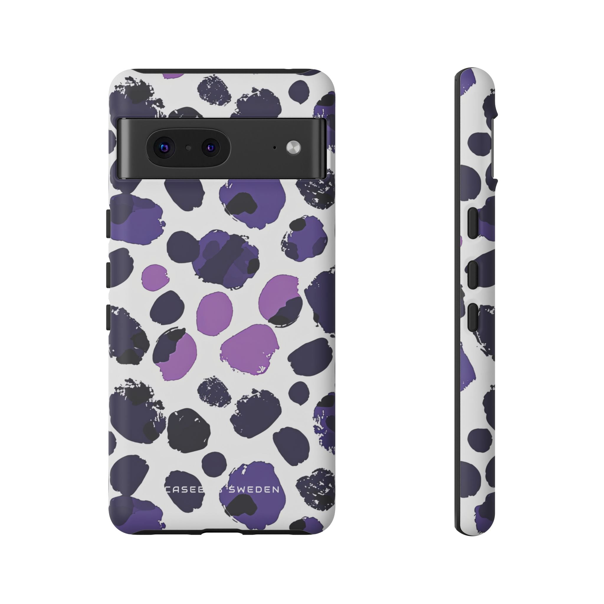 Purple Inkblots Google Pixel 7 - Tough Phone Case