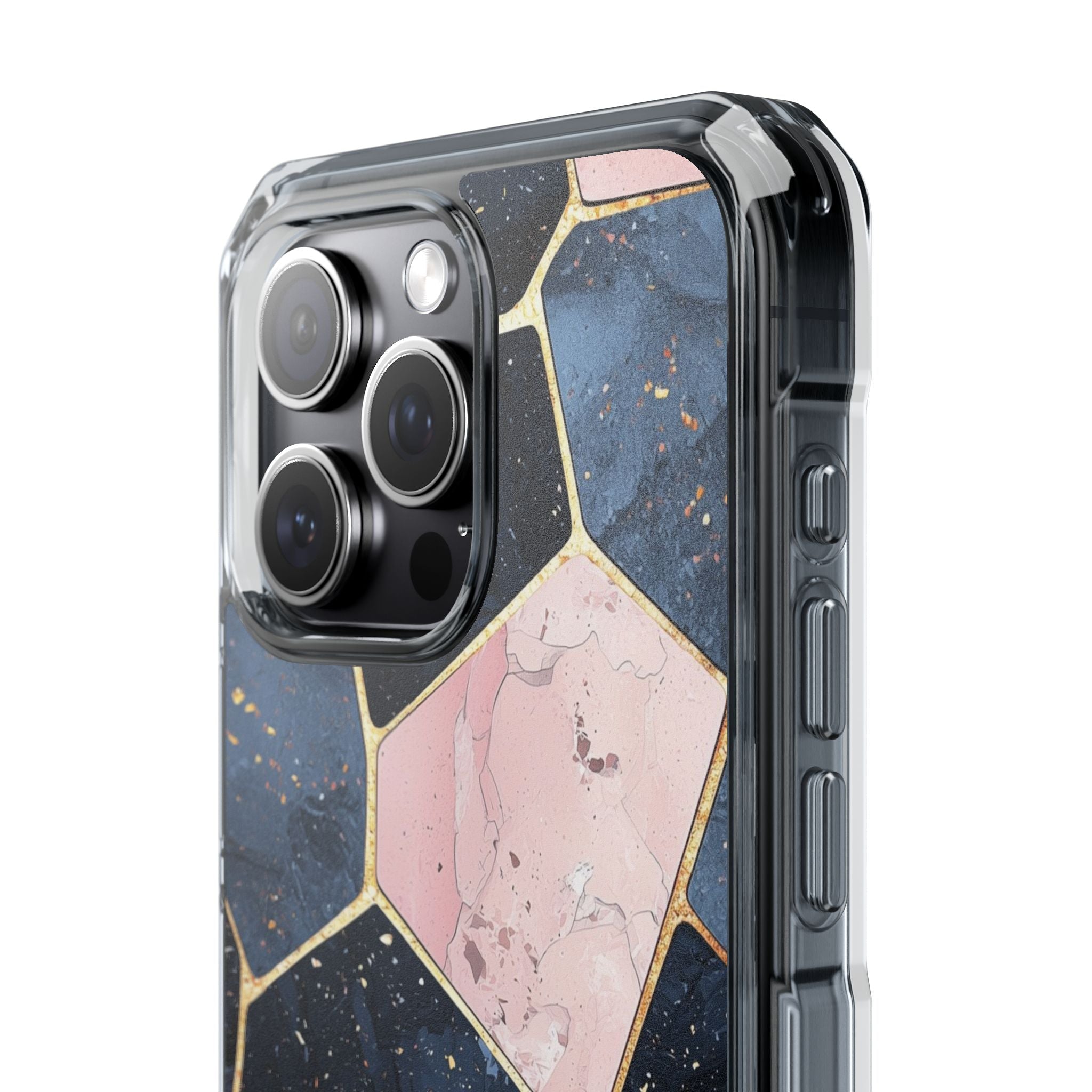 Golden Mosaic iPhone 15 Pro Max Case - Impact