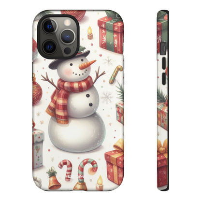 Snowman Welcomes Joy - iPhone Case