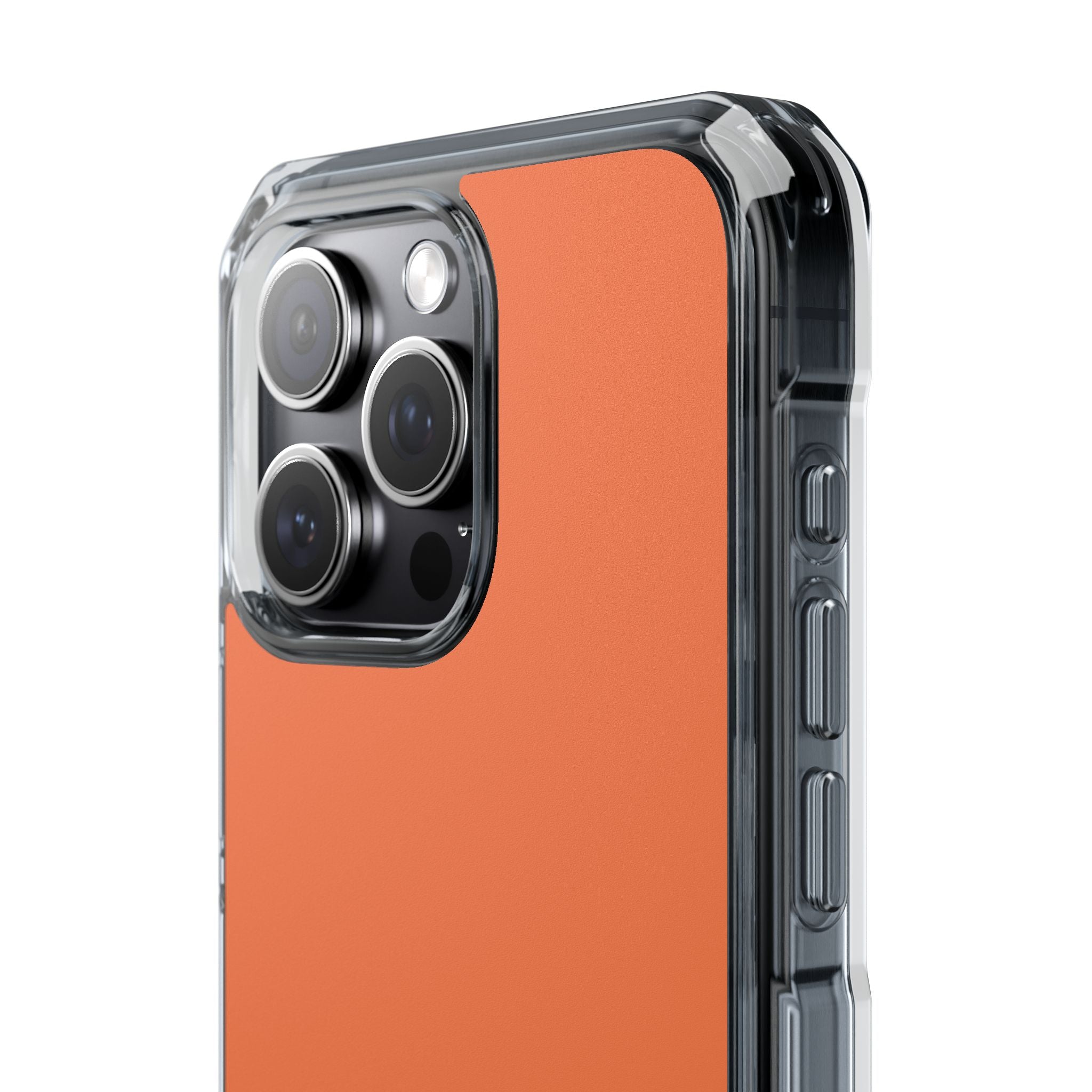 Mandarin Orange - Clear Impact Case for iPhone