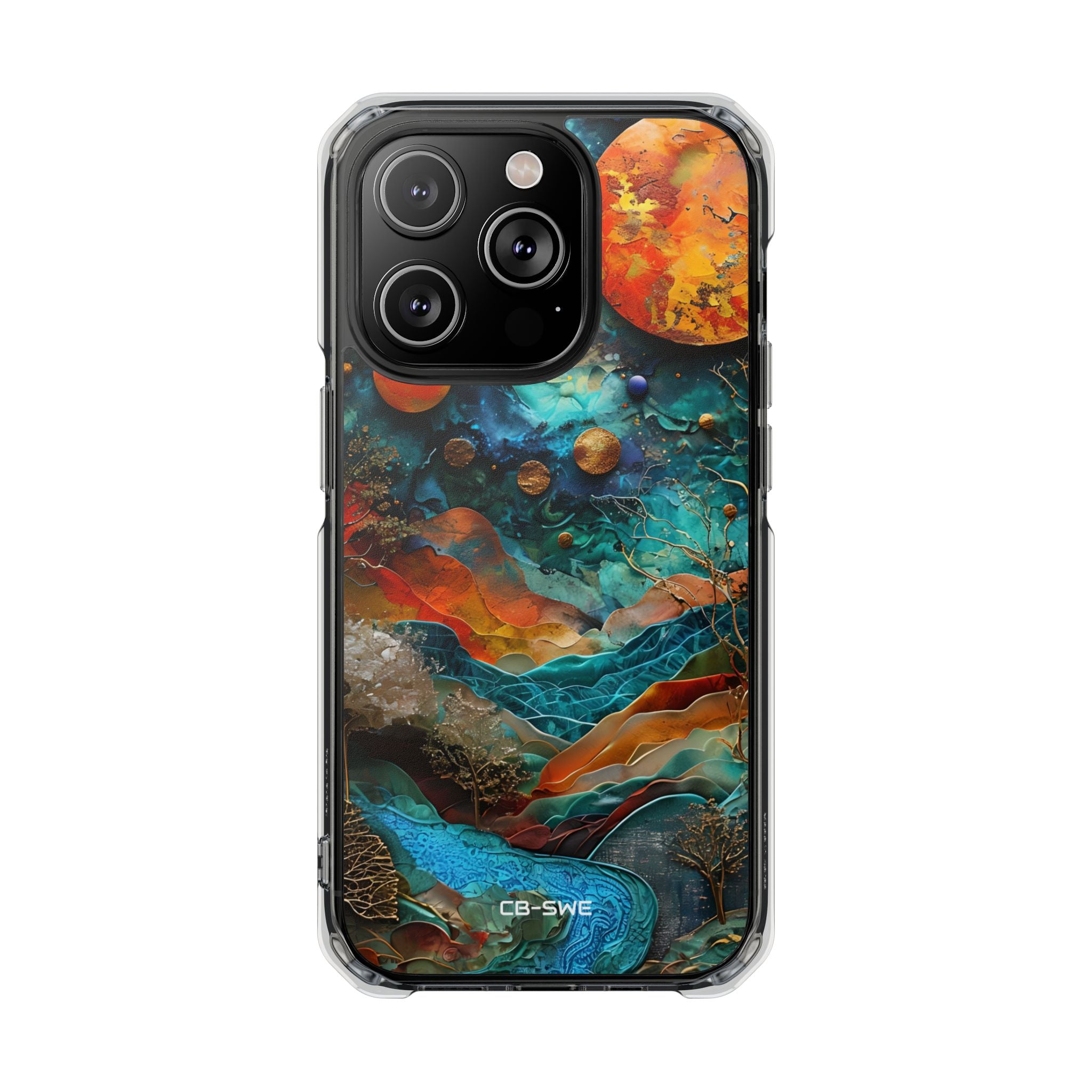Celestial Wonders Unfold iPhone Case - Impact
