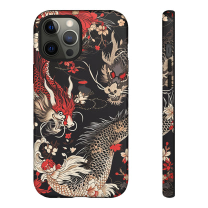 Oni Demons & Sacred Symbols - Protective Phone Case