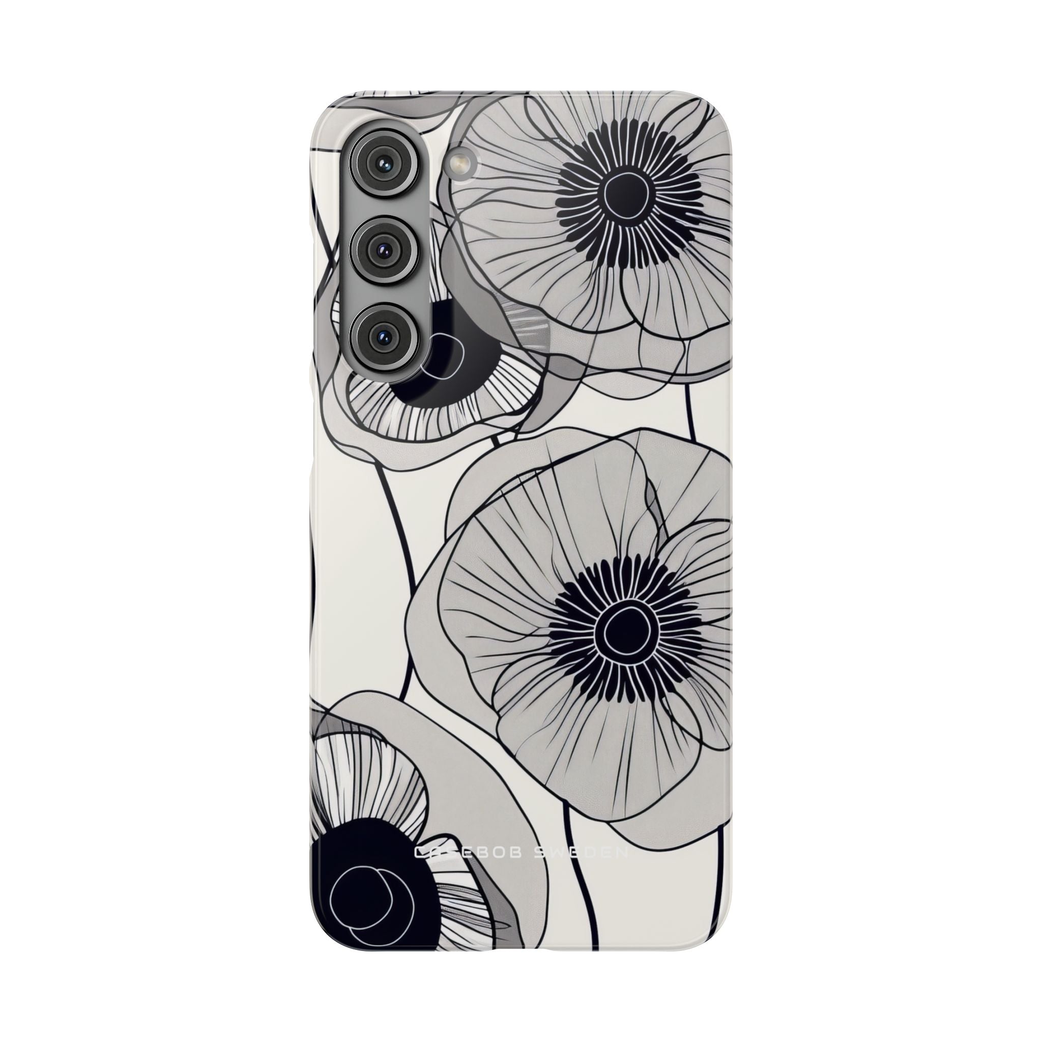 Moderne minimalistische Blumen Samsung S23 - Schlanke Handyhülle