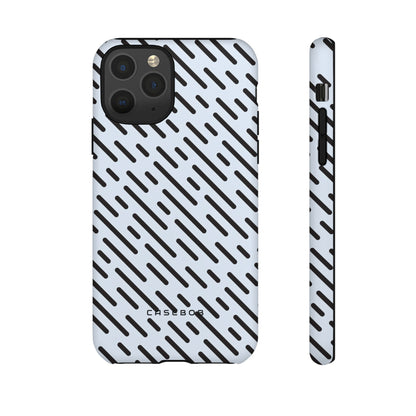 Monochrome Dash - Protective Phone Case