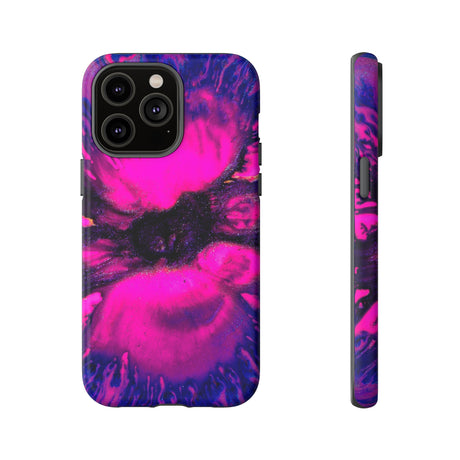 Deep Pink Ink Art iPhone Case (Protective) iPhone 14 Pro Max Matte Phone Case