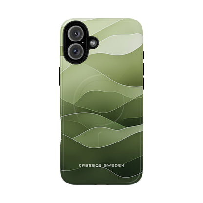 Gradient Emerald Drift iPhone 16 | Tough+ Phone Case