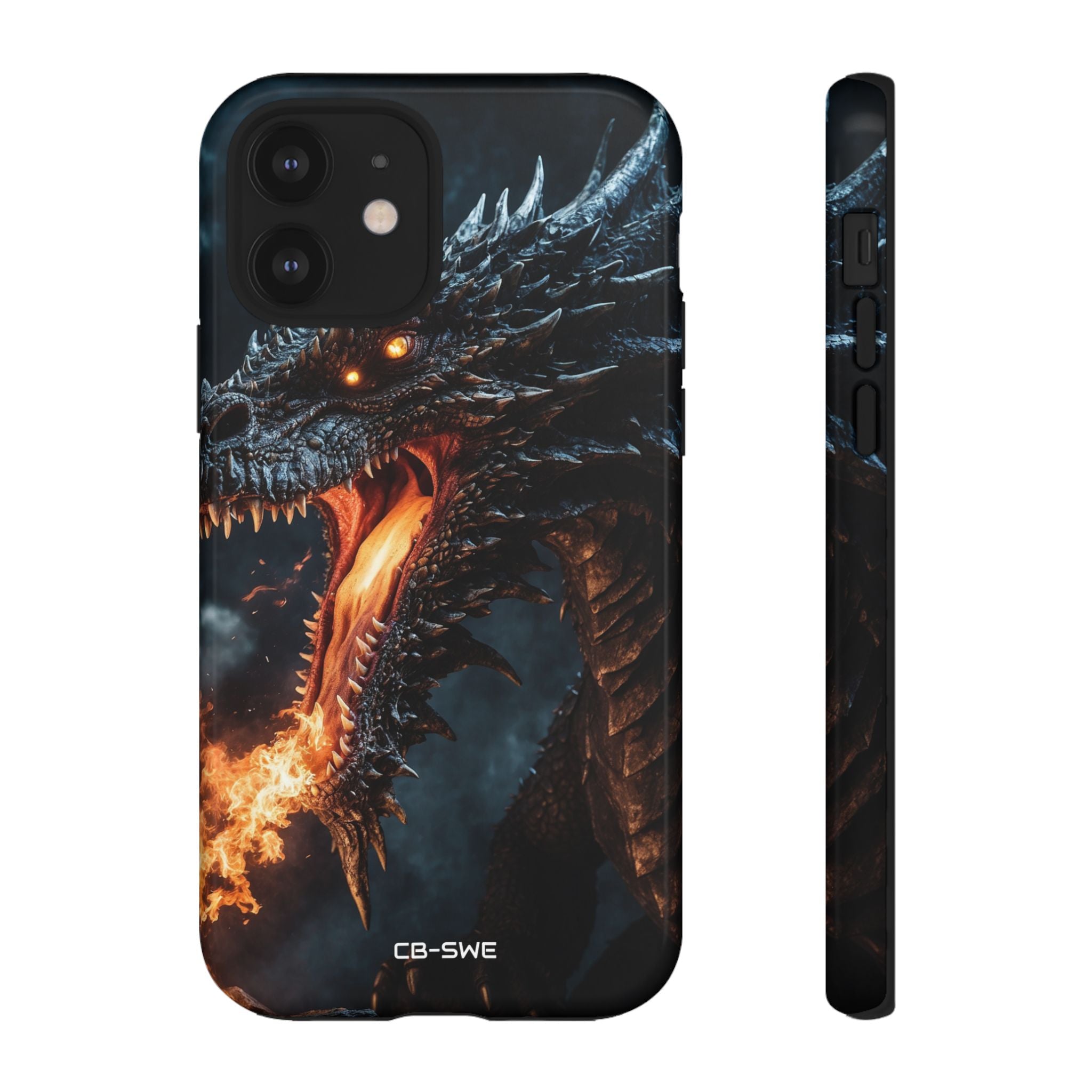 Fiery Breath Erupts - iPhone Case