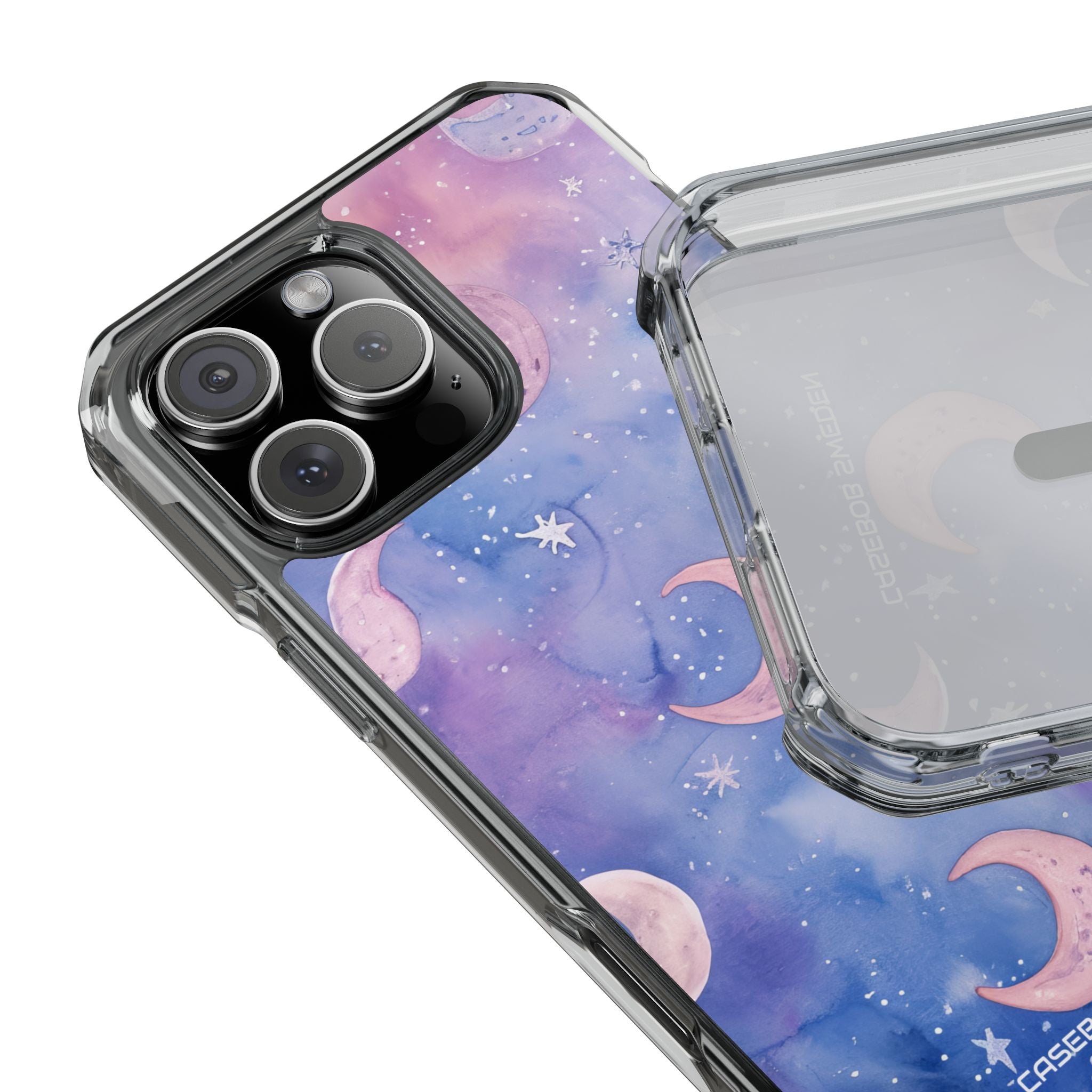 Celestial Dreamscape - Clear Impact iPhone 16 Phone Case