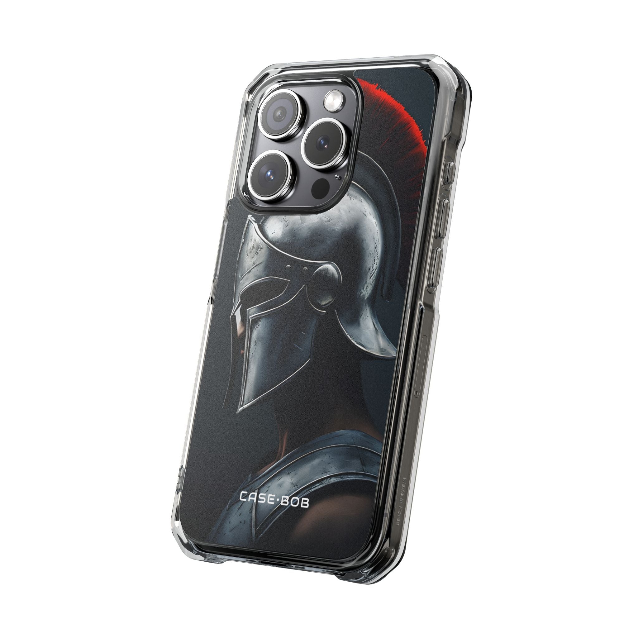 Silver Centurion iPhone 15 Pro Case - Impact