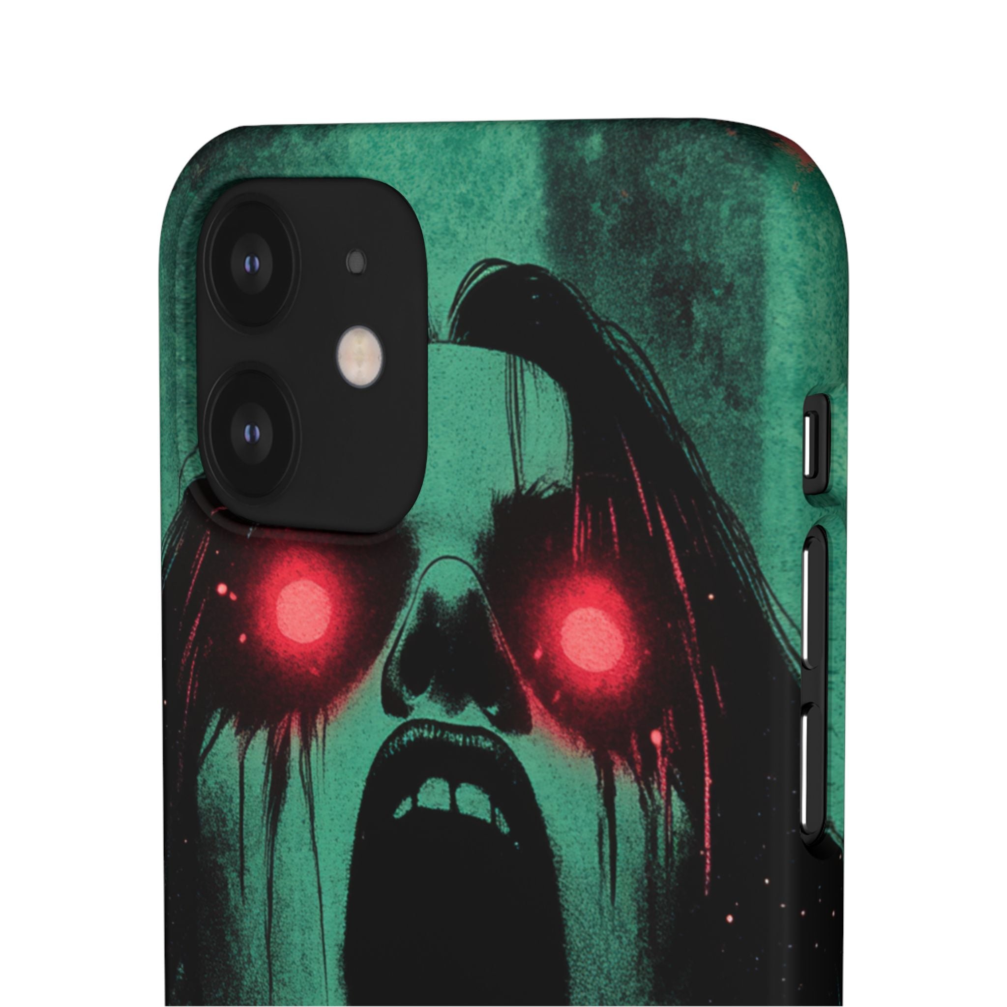 Haunting Glow of Gothic Eyes iPhone 12 - Slim Phone Case