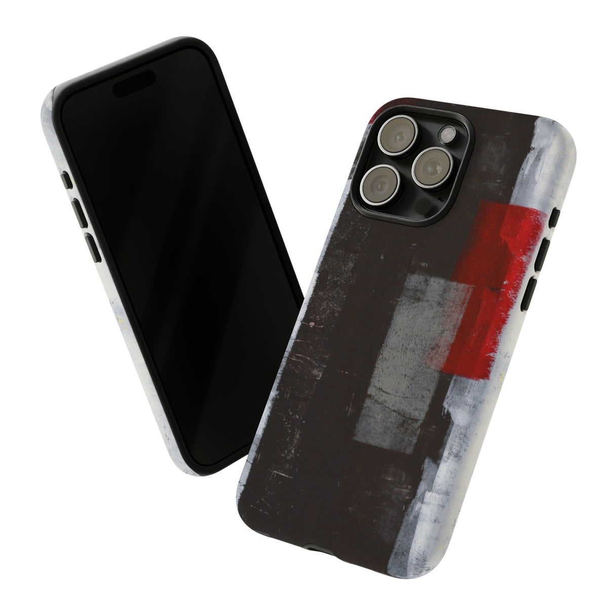 Red Accent Art - Protective Phone Case