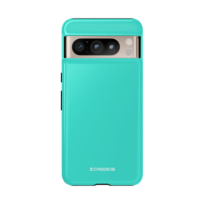 Teal Serenity: Minimalist Design - for Google Pixel 8