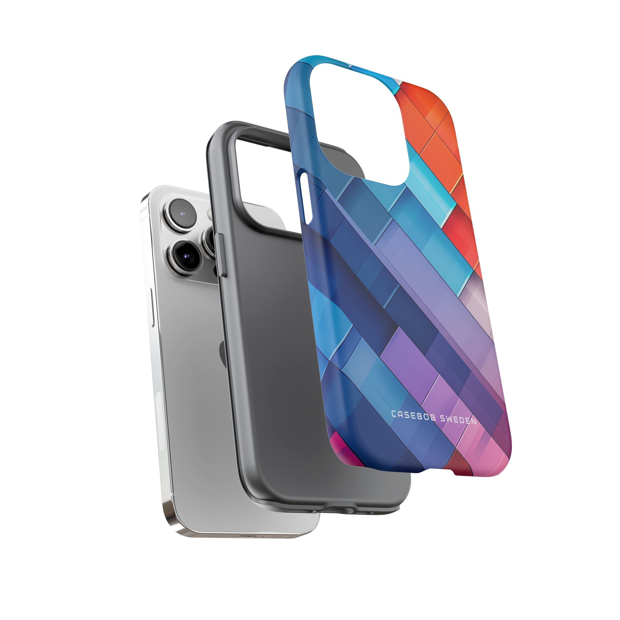 Vibrant GeoFlow iPhone 14 - Tough Phone Case