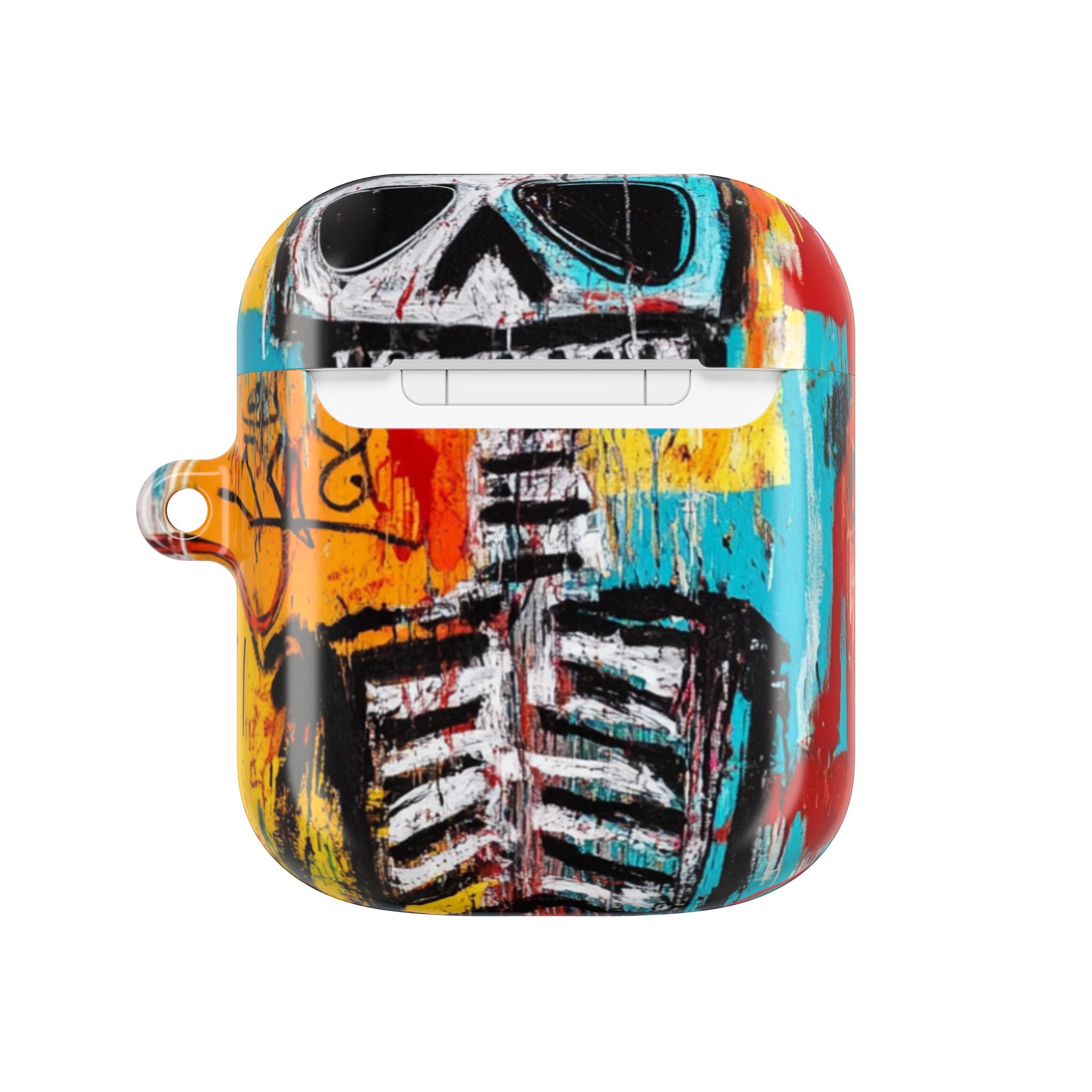 Neon Skull Chaos - AirPods Case