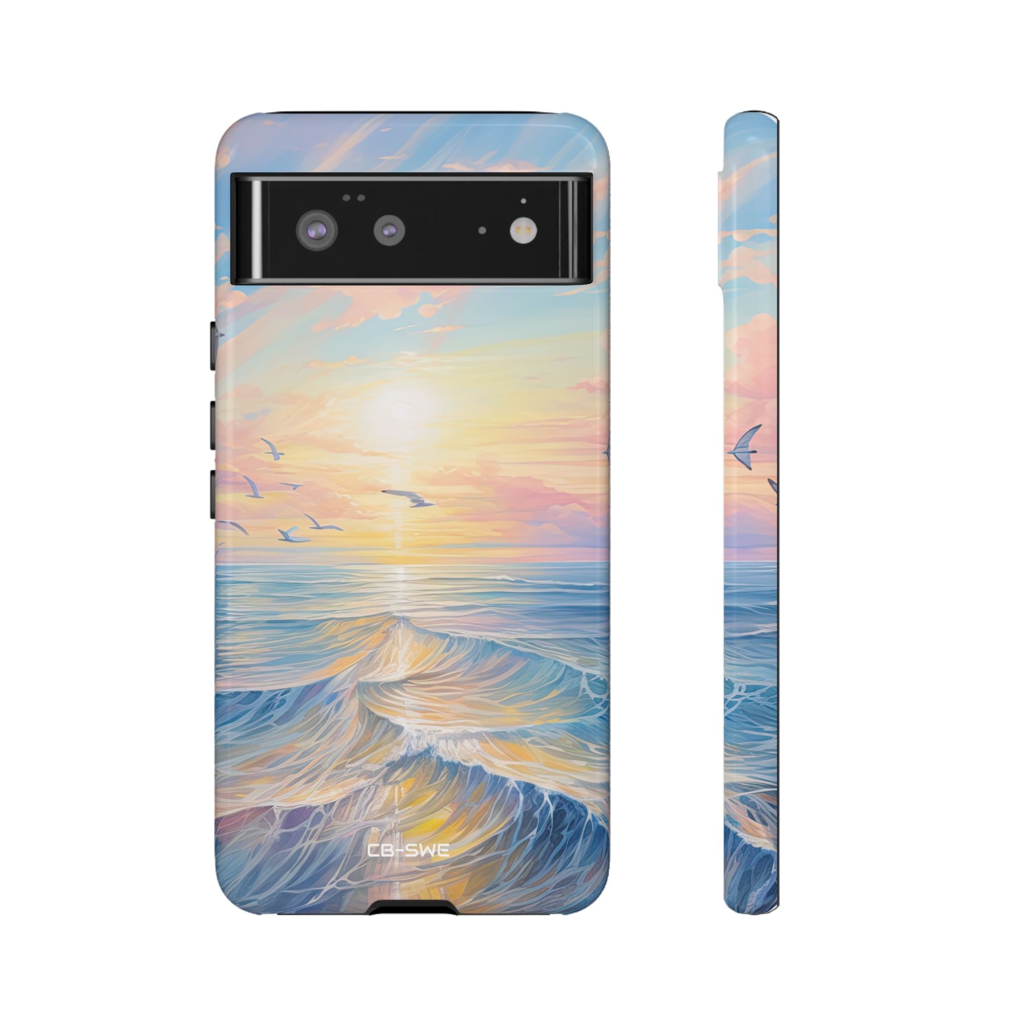 Gentle Waves Embrace - Google Pixel Case